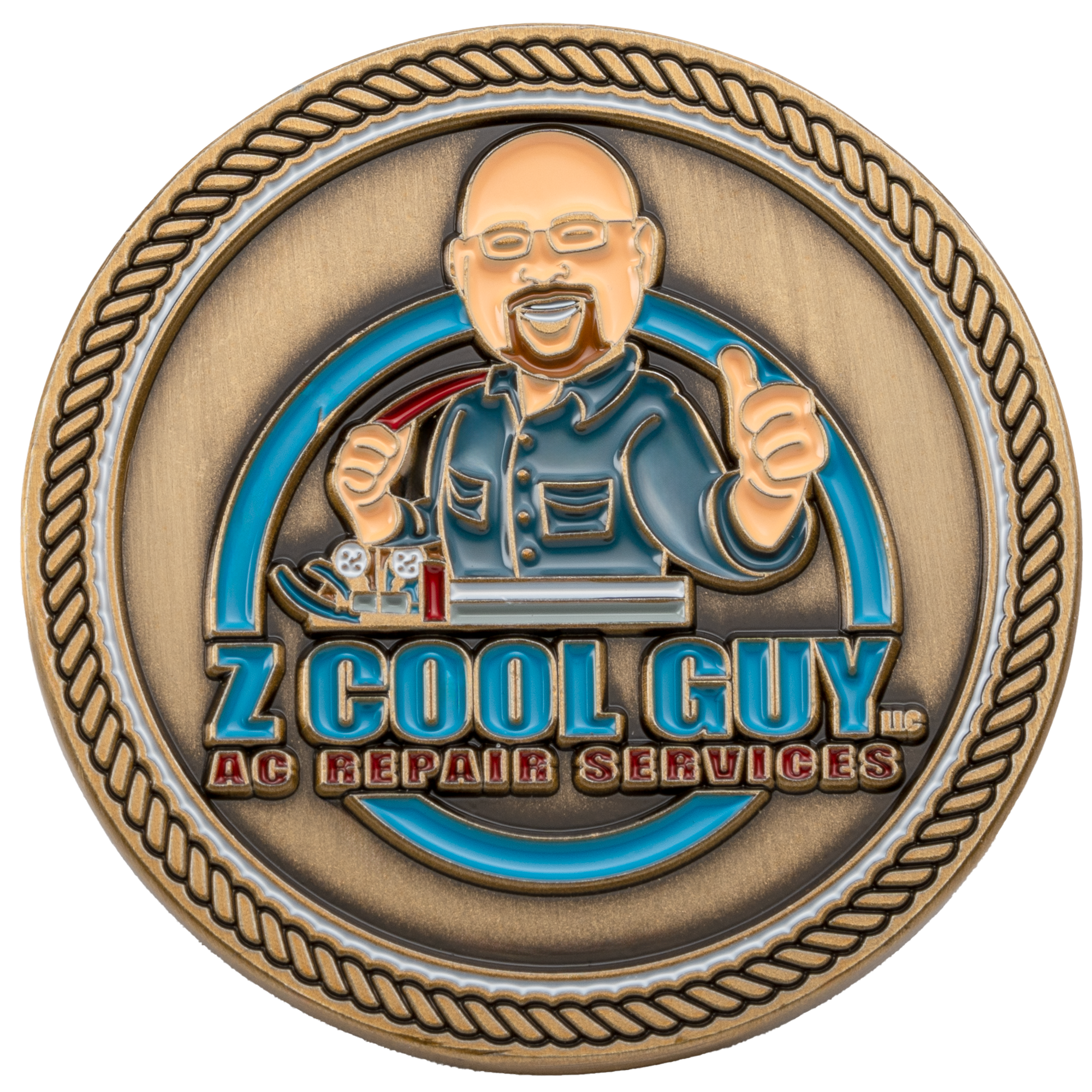 Color On Both Sides - Challenge Coins