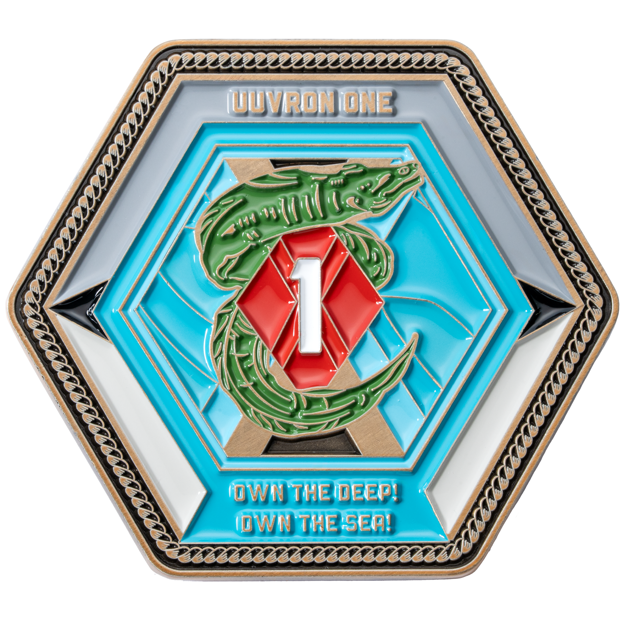 Color On One Side - Challenge Coins